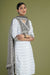 Yoke Kurta Grey White (6936653037615)