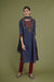 Yoke Kurta Indigo Blue (6941300457519)