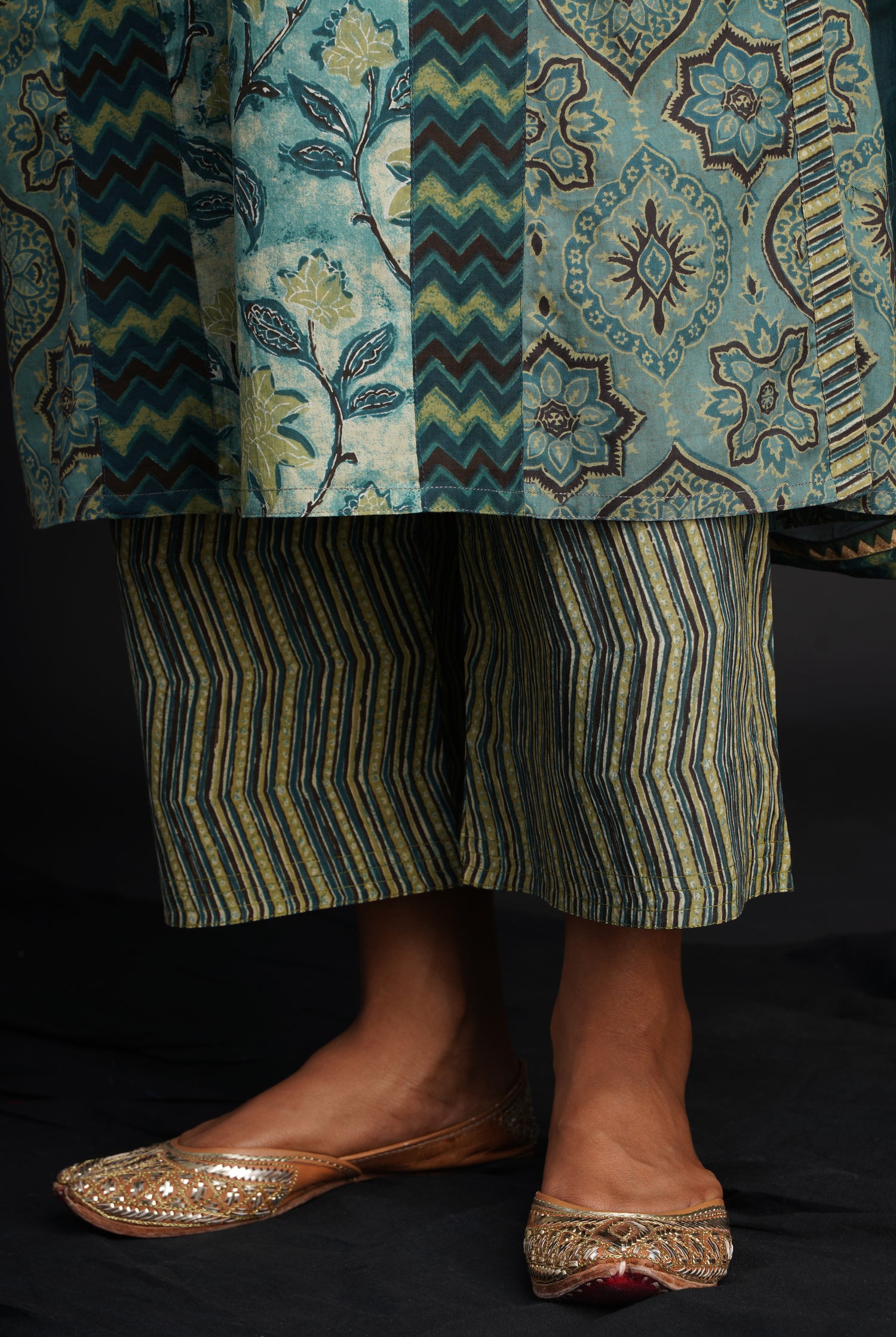 Rozana Pant Ochre Blue (6804566179887)