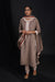 Rozana Chiffon Dupatta Grey Cream (6815926747183)