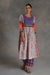 Banjara Kurta White Peach Blue (7019861573679)