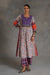Banjara Kurta White Peach Blue (7019861573679)