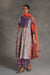 Banjara Kurta White Peach Blue (7019861573679)
