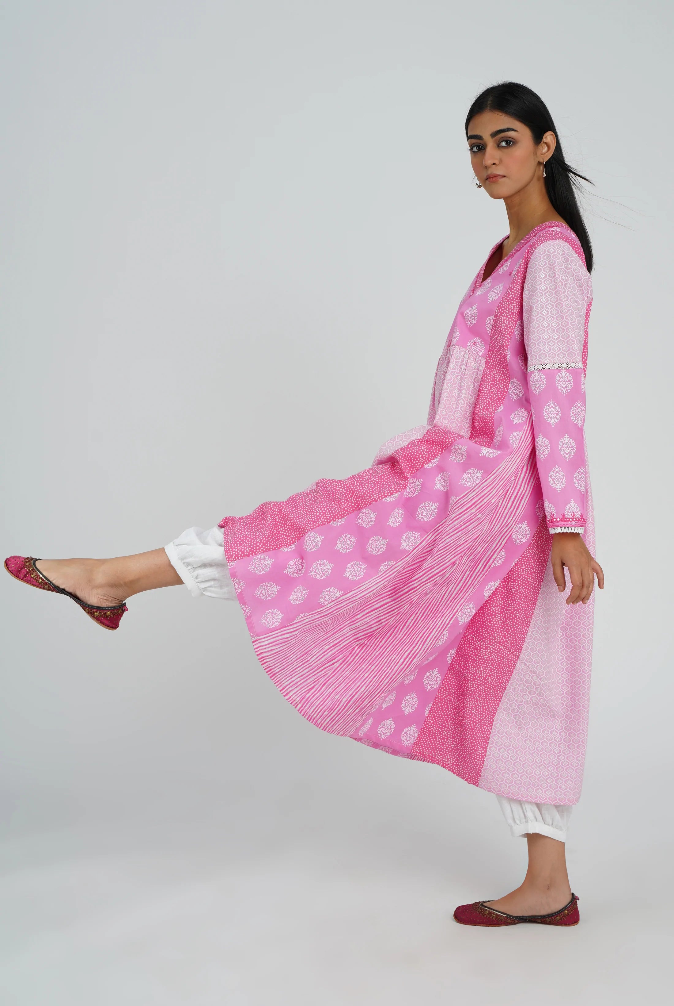 Dreamy Kurta Lavender Pink (8076986024235)