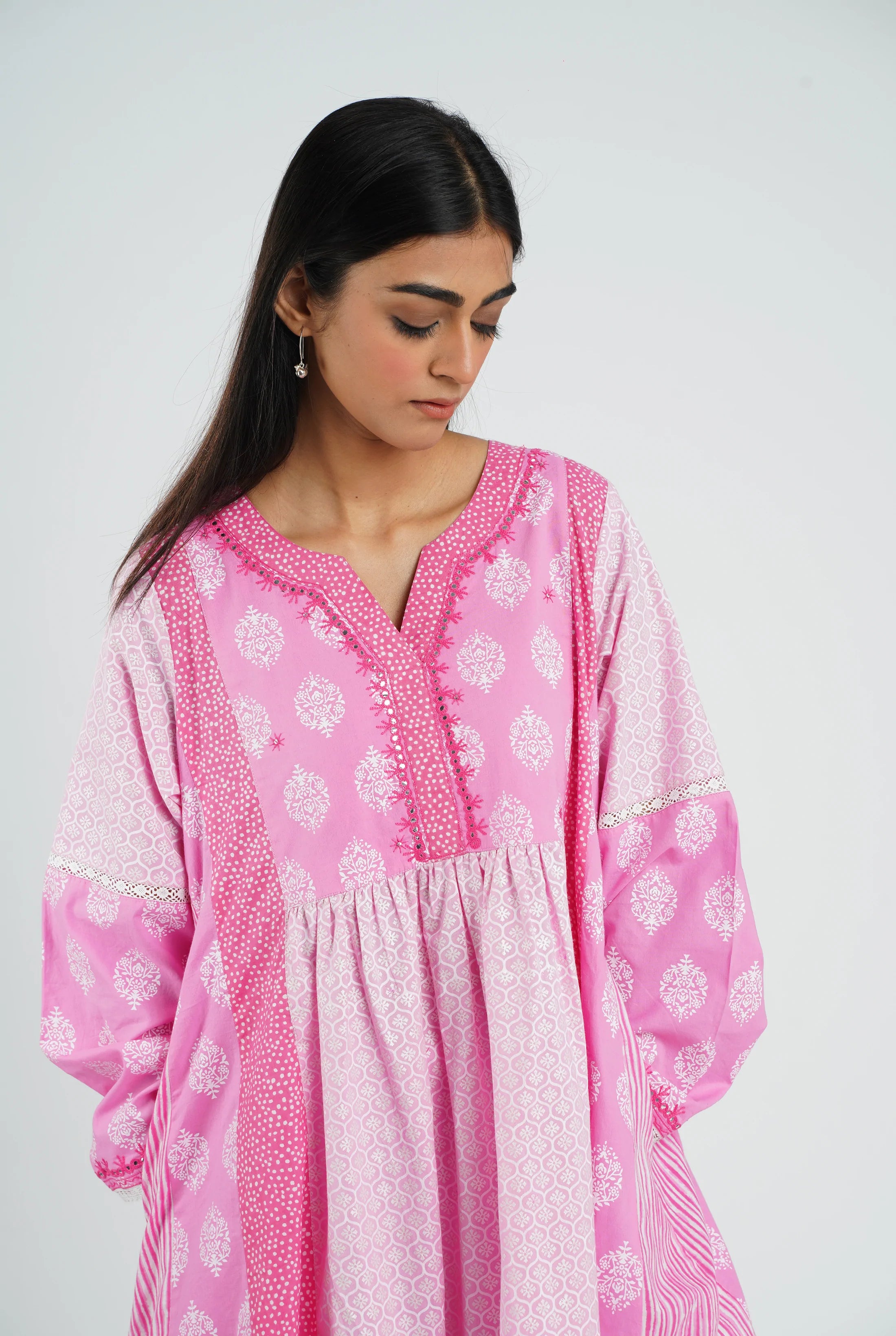 Dreamy Kurta Lavender Pink (8076986024235)