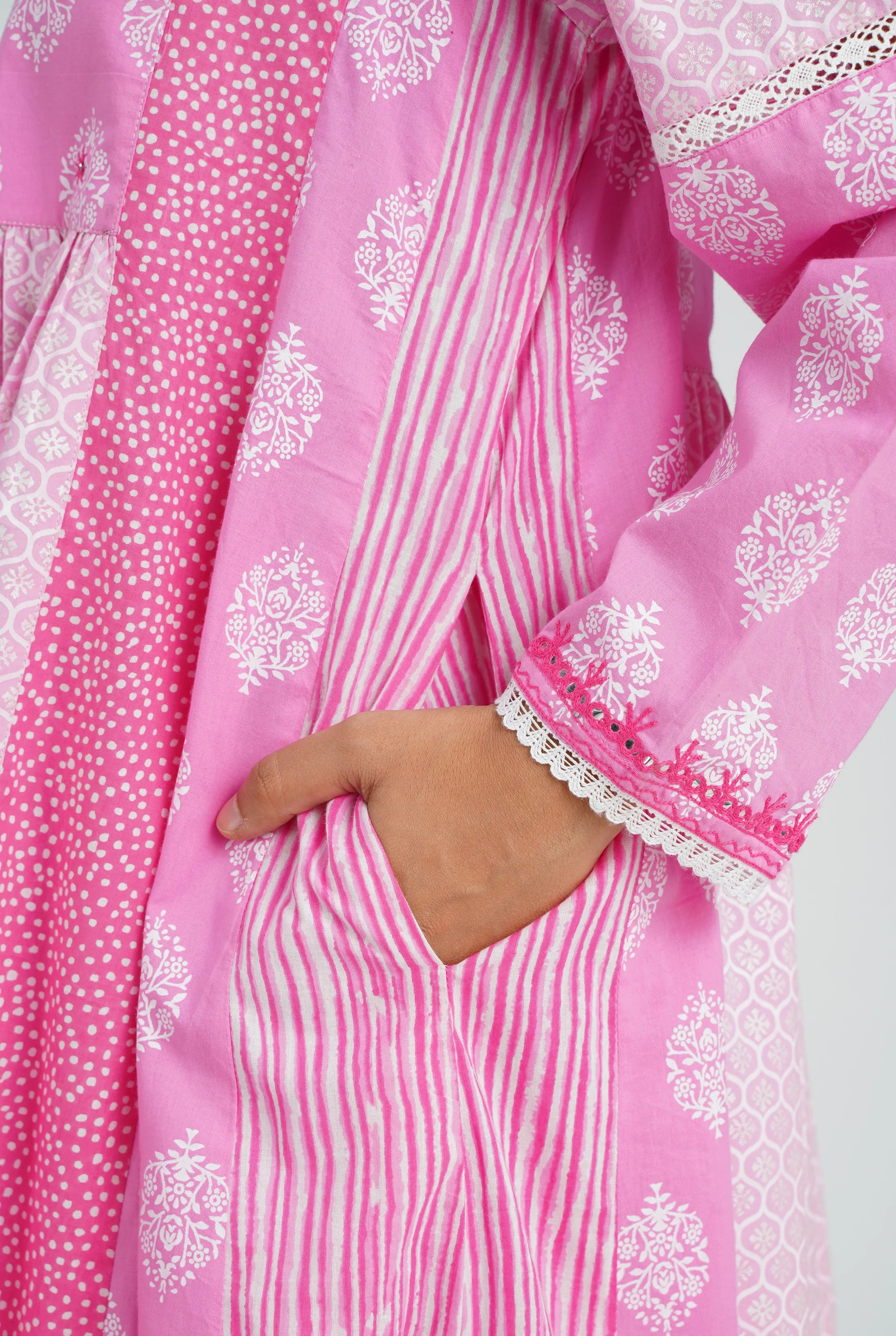 Dreamy Kurta Lavender Pink (8076986024235)