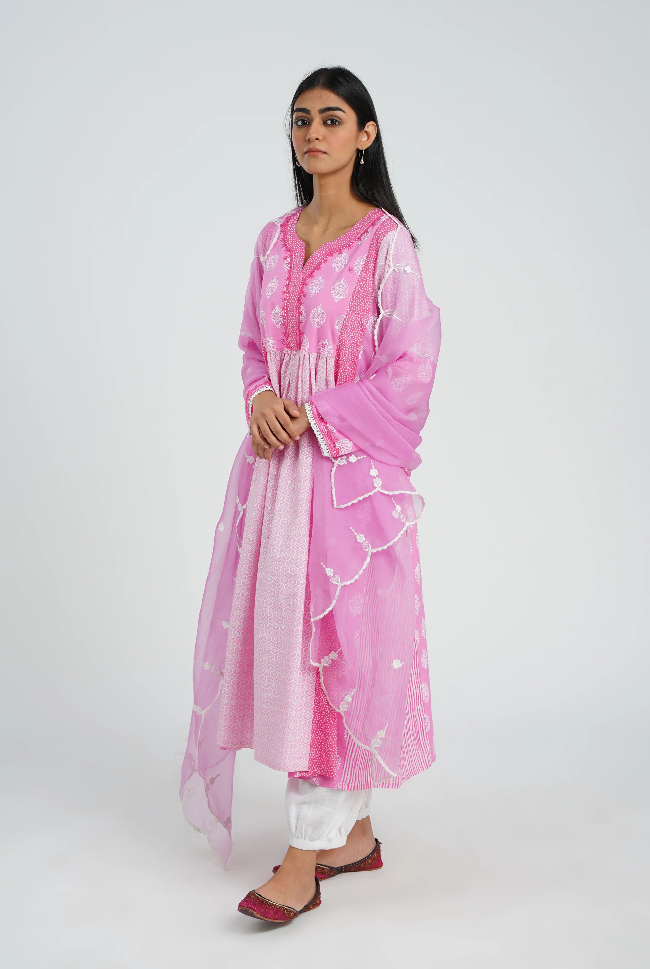Dreamy Kurta Lavender Pink (8076986024235)