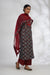 Yoke Kurta Steel Grey Maroon (7047222198319)