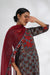 Yoke Kurta Steel Grey Maroon (7047222198319)