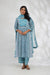 Choga Kurta Earthy Blue (7047235534895)