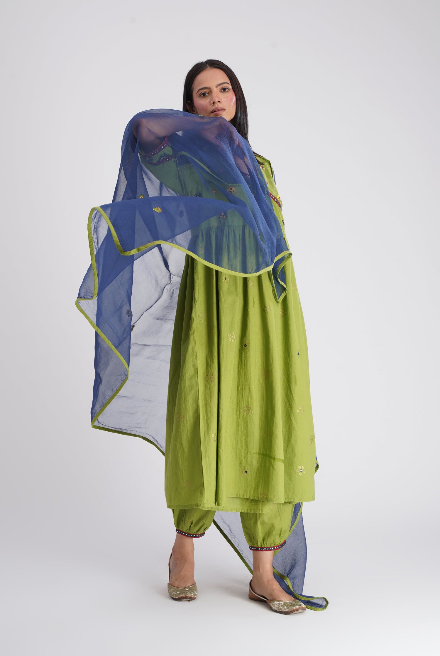 Inara Dupatta Blue (7135080054831)