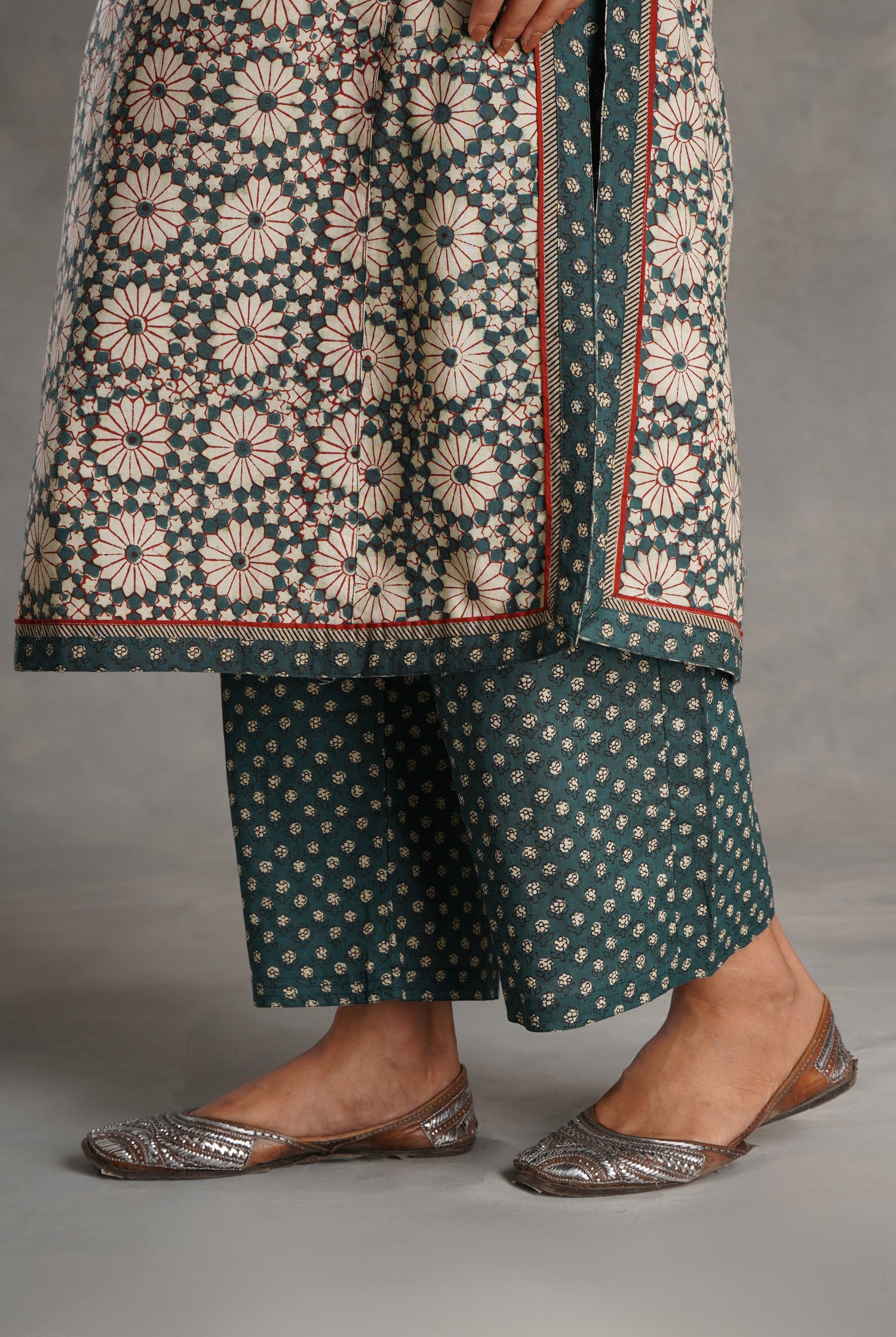 Rozana Pant Bottle Green (7020869517359)