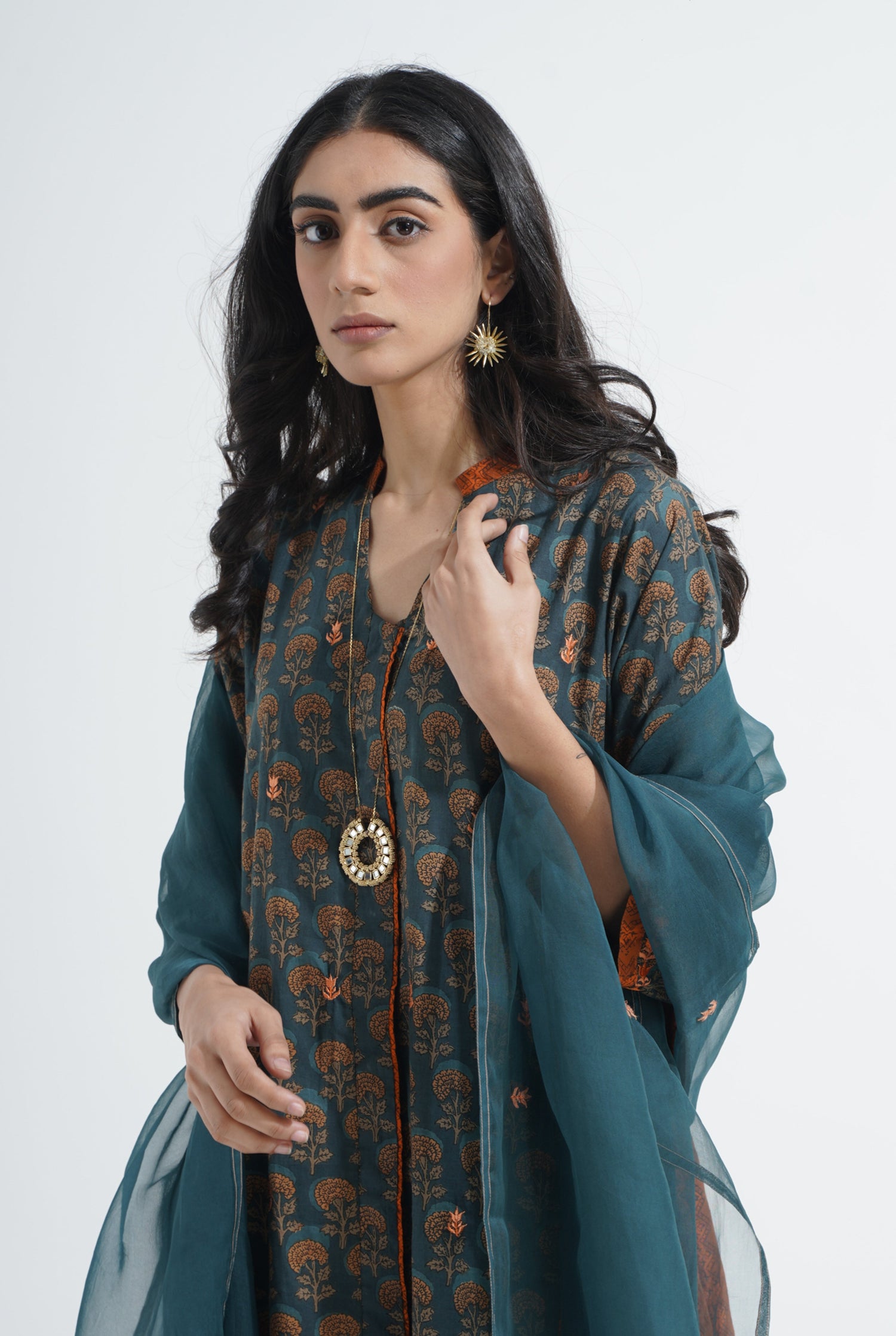 Ida Kurta Teal (8053943468331)