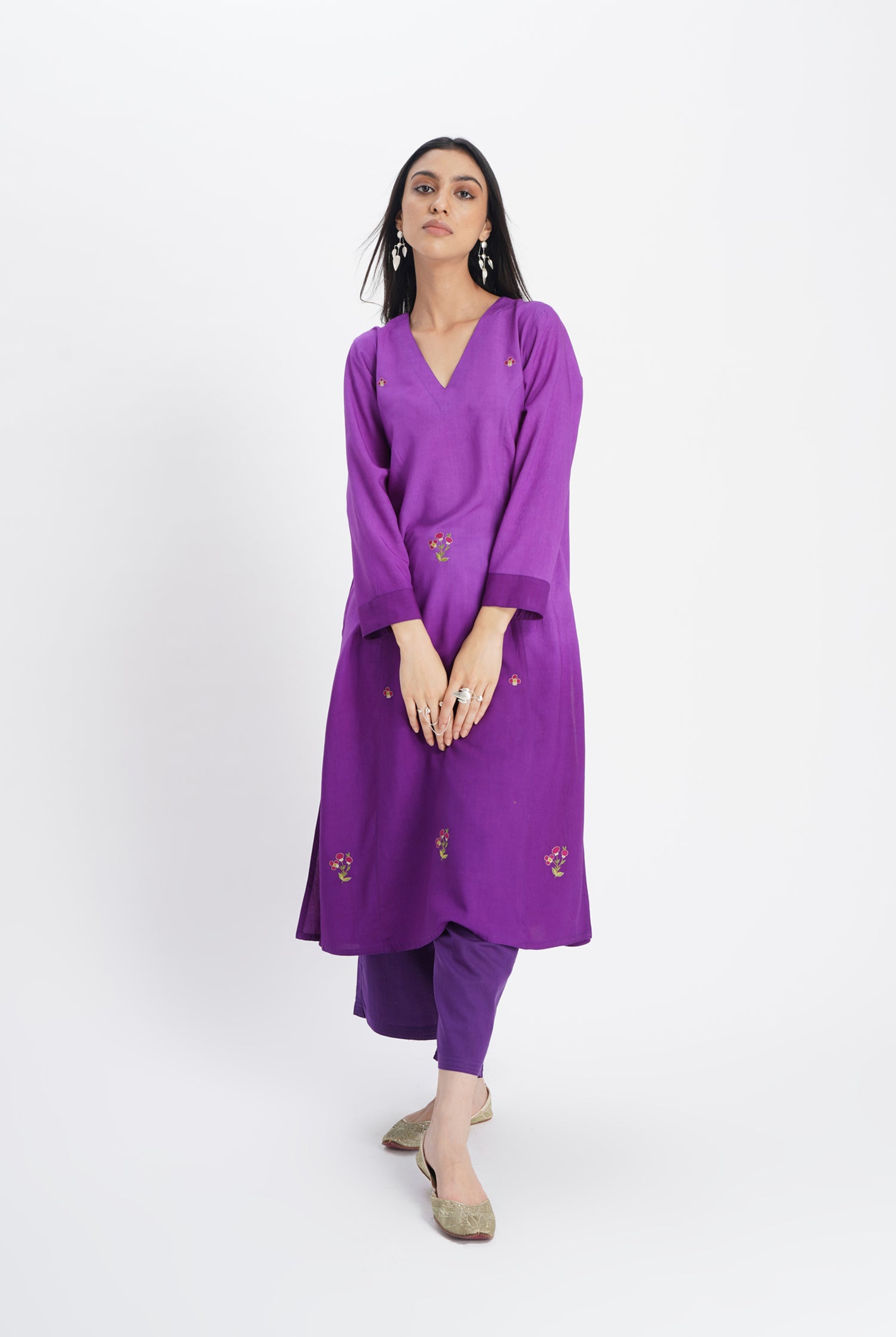 Reva Kurta Mauve Ombre (8017870061867)