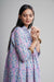 Banjara Pink Blue Collar Kurta (4631083450415)